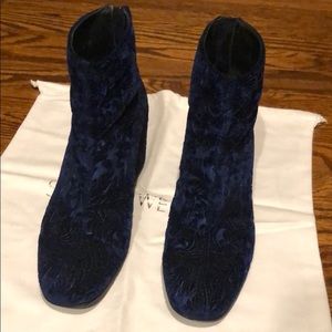 Stuart Weitzman textures ankle boots